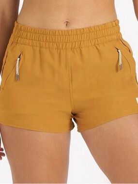 Vuori Golden Mustard Athletic Shorts